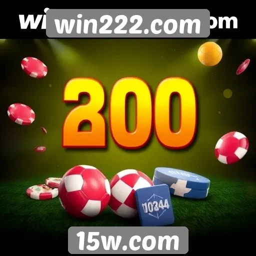 Promoções e bônus disponíveis no win222.com